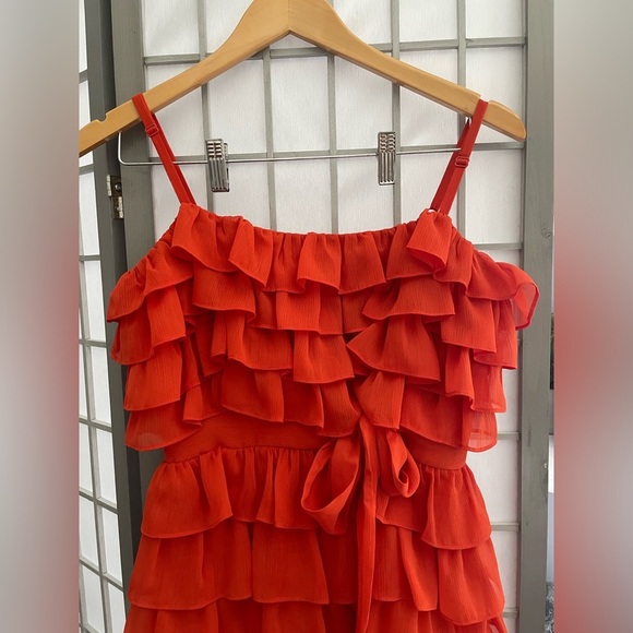 Juicy Couture Ruffle Dress with Spaghetti Straps - Size 8 - Picture 4 of 11